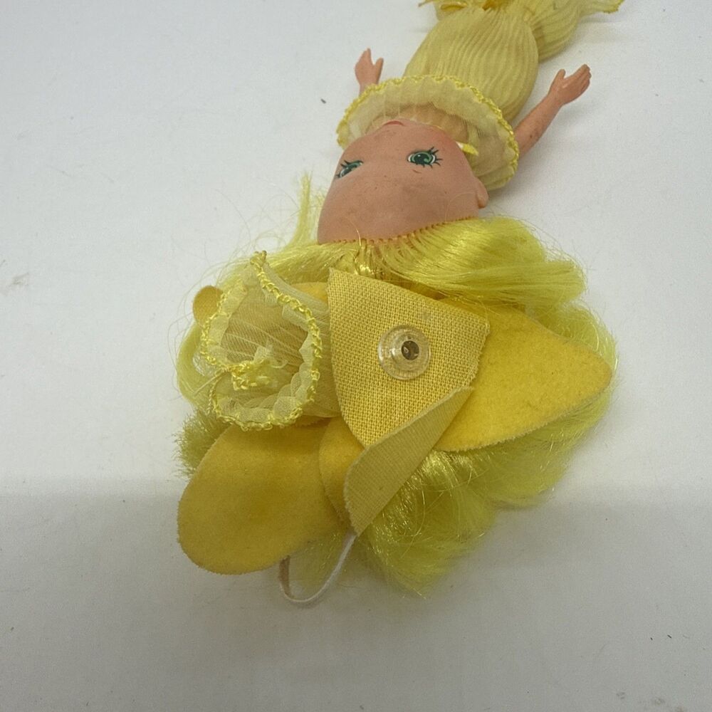 Vintage Kenner Rose Petal Place Daffodil Yellow Doll 1984 - Picture 8 of 8